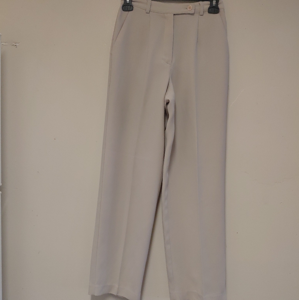 Newyork & Company Womens Tan Highrise Trousers Size 2 Petite